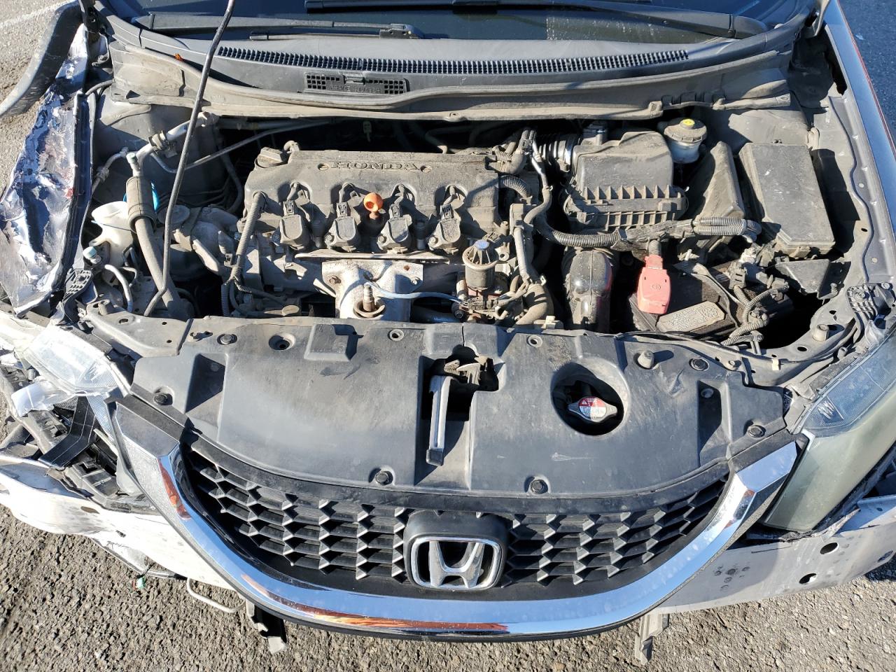 2015 Honda Civic VIN 2HGFB2F9XFH547921 Copart auction photo, front end damage thumbnail 13