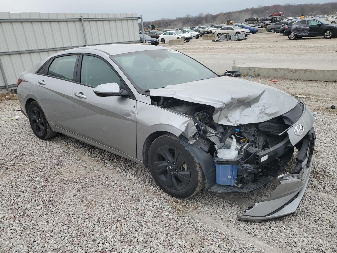 2021 Hyundai Elantra VIN 5NPLM4AG4MH018949 Copart auction photo, front end damage thumbnail 4