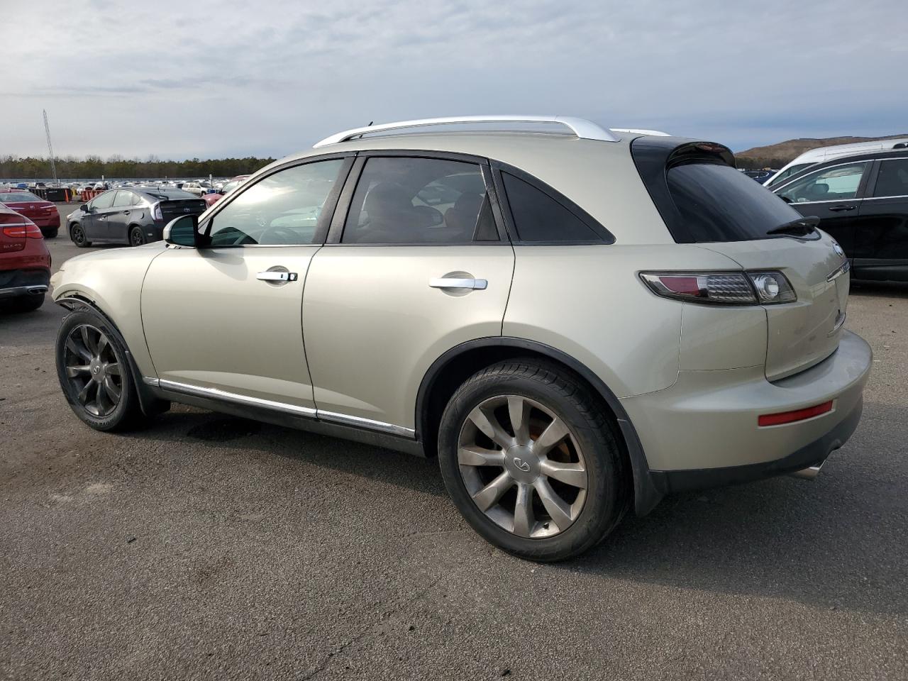 2006 Infiniti FX VIN JNRAS08W76X204088 Copart auction photo, front end / side damage thumbnail 2