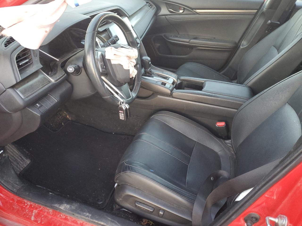2018 Honda Civic VIN SHHFK7H70JU212705 Copart auction photo, side / front end damage thumbnail 7