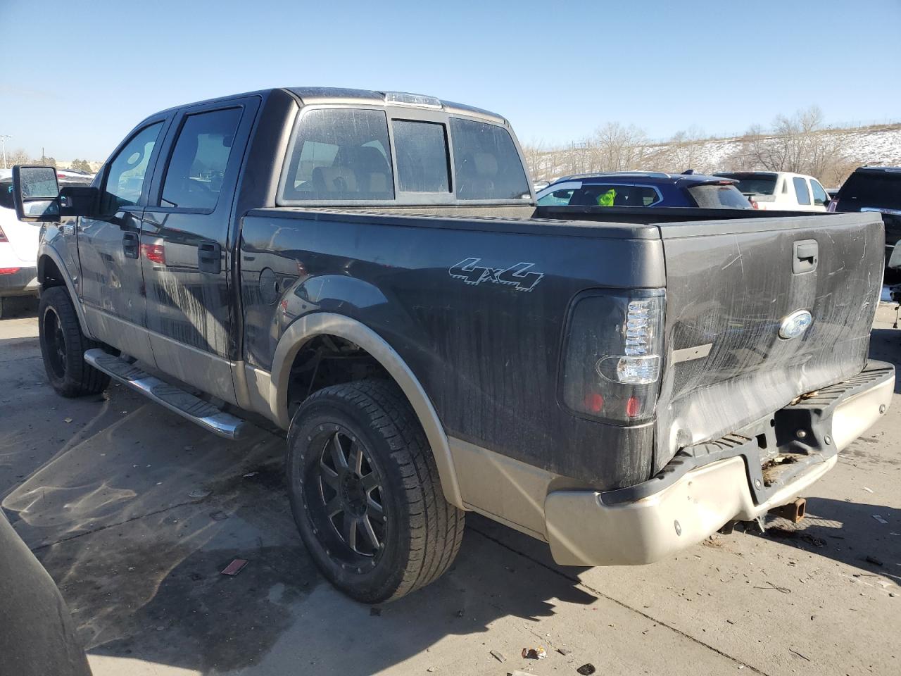 2007 Ford F-150 VIN 1FTPW14517FA56982 Copart auction photo, rear end / minor dent/scratches damage thumbnail 2