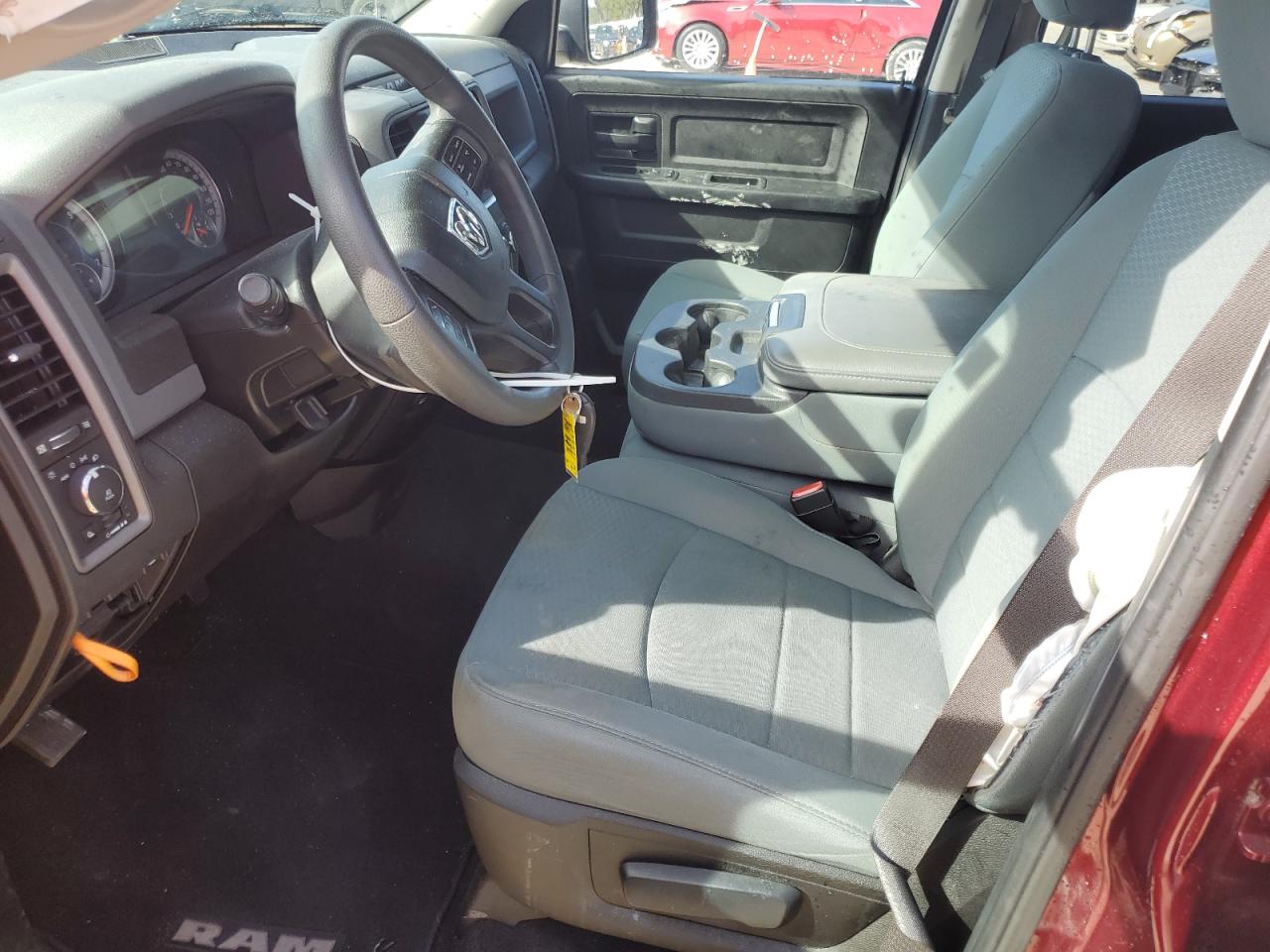 2019 RAM 1500 VIN 1C6RR6FG6KS540293 Copart auction photo, side / front end damage thumbnail 7