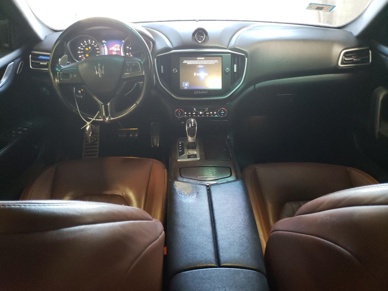 2014 Maserati Ghibli VIN ZAM57RTA4E1117703 Copart auction photo, rear end damage thumbnail 8