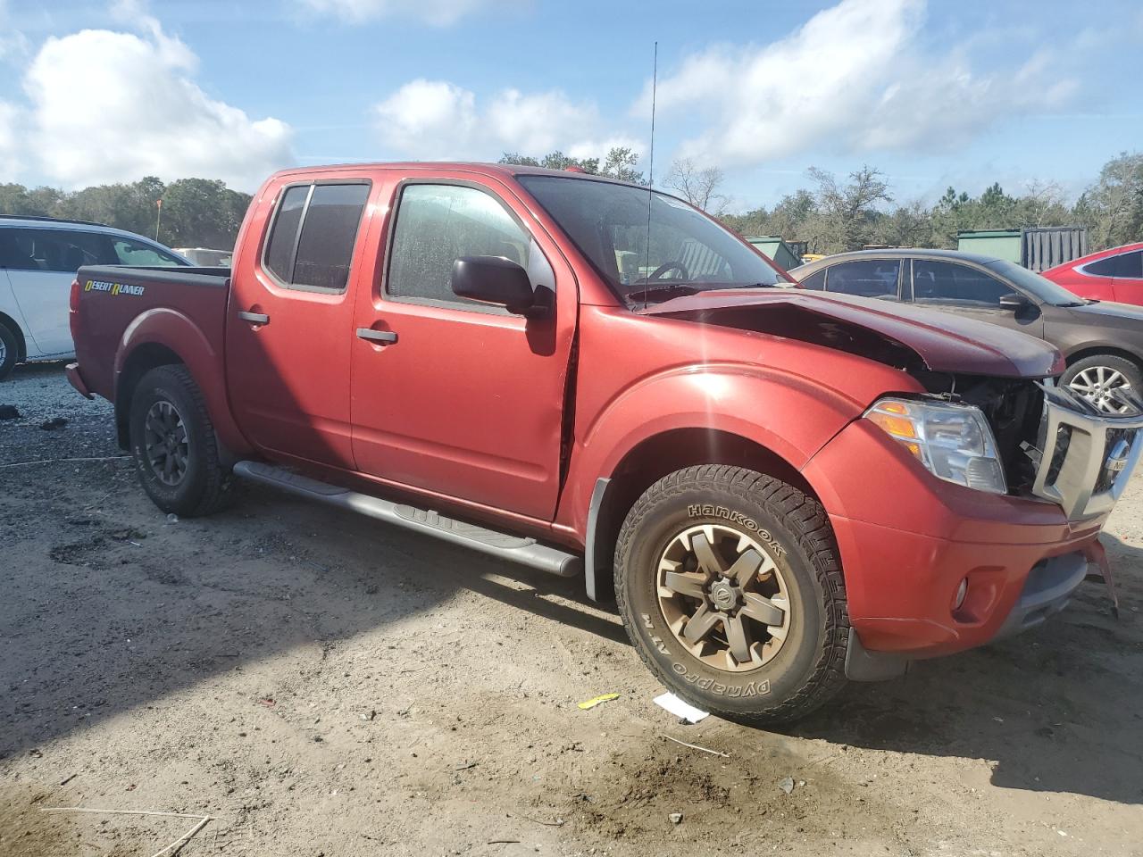2018 Nissan Navara (Frontier) VIN 1N6DD0ER5JN737239 Copart auction photo, front end damage thumbnail 4