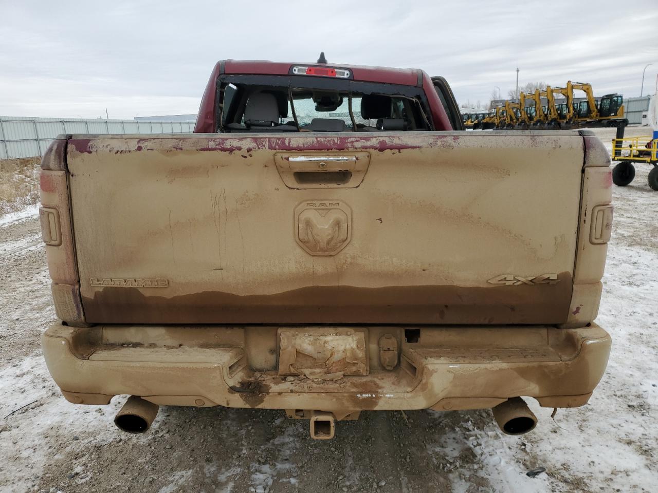 2021 RAM 1500 VIN 1C6SRFJM0MN836183 Copart auction photo, all over / frame damage damage thumbnail 6