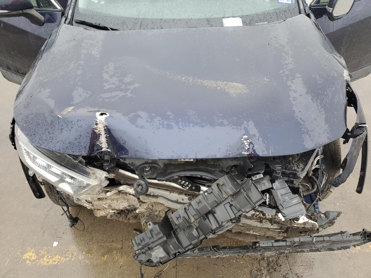 2020 Toyota RAV 4 VIN 2T3W1RFV7LW080766 Copart auction photo, front end / side damage thumbnail 11