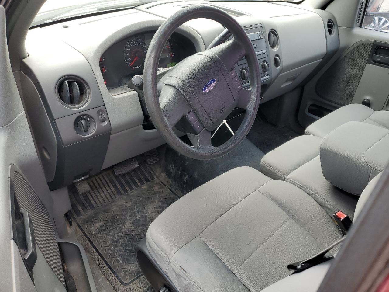 2007 Ford F-150 VIN 1FTRF12217NA58609 Copart auction photo, side damage thumbnail 8