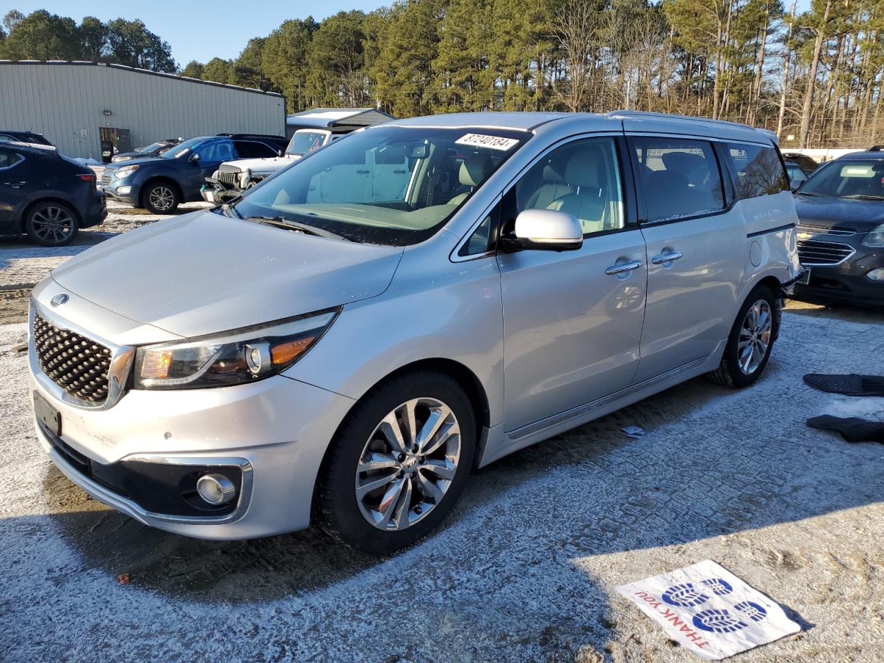 2016 KIA Sedona VIN KNDME5C11G6174476