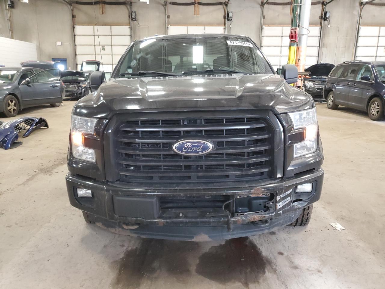 2015 Ford F-150 VIN 1FTFW1EG6FFA44398 Copart auction photo, all over damage thumbnail 5