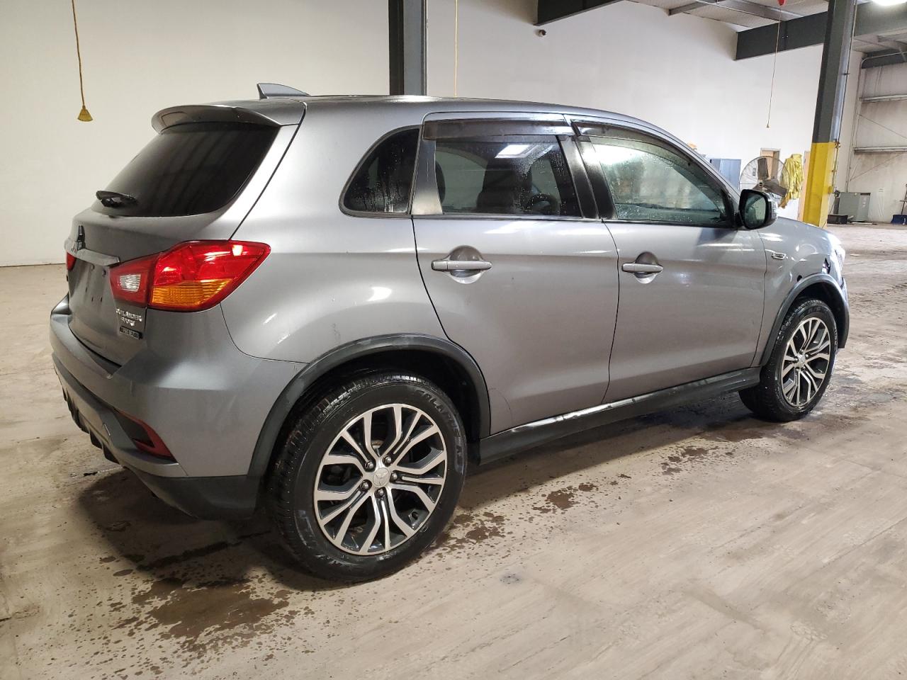 2019 Mitsubishi Outlander VIN JA4AP3AU7KU004748 Copart auction photo, front end / side damage thumbnail 3