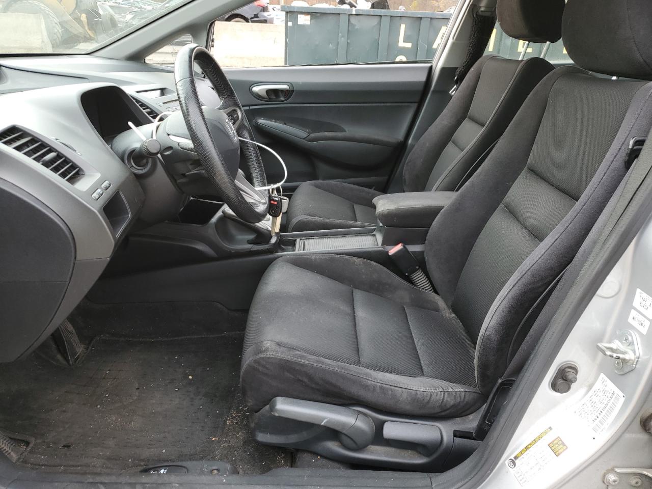 2010 Honda Civic VIN 2HGFA1F69AH313698 Copart auction photo, side / front end damage thumbnail 7