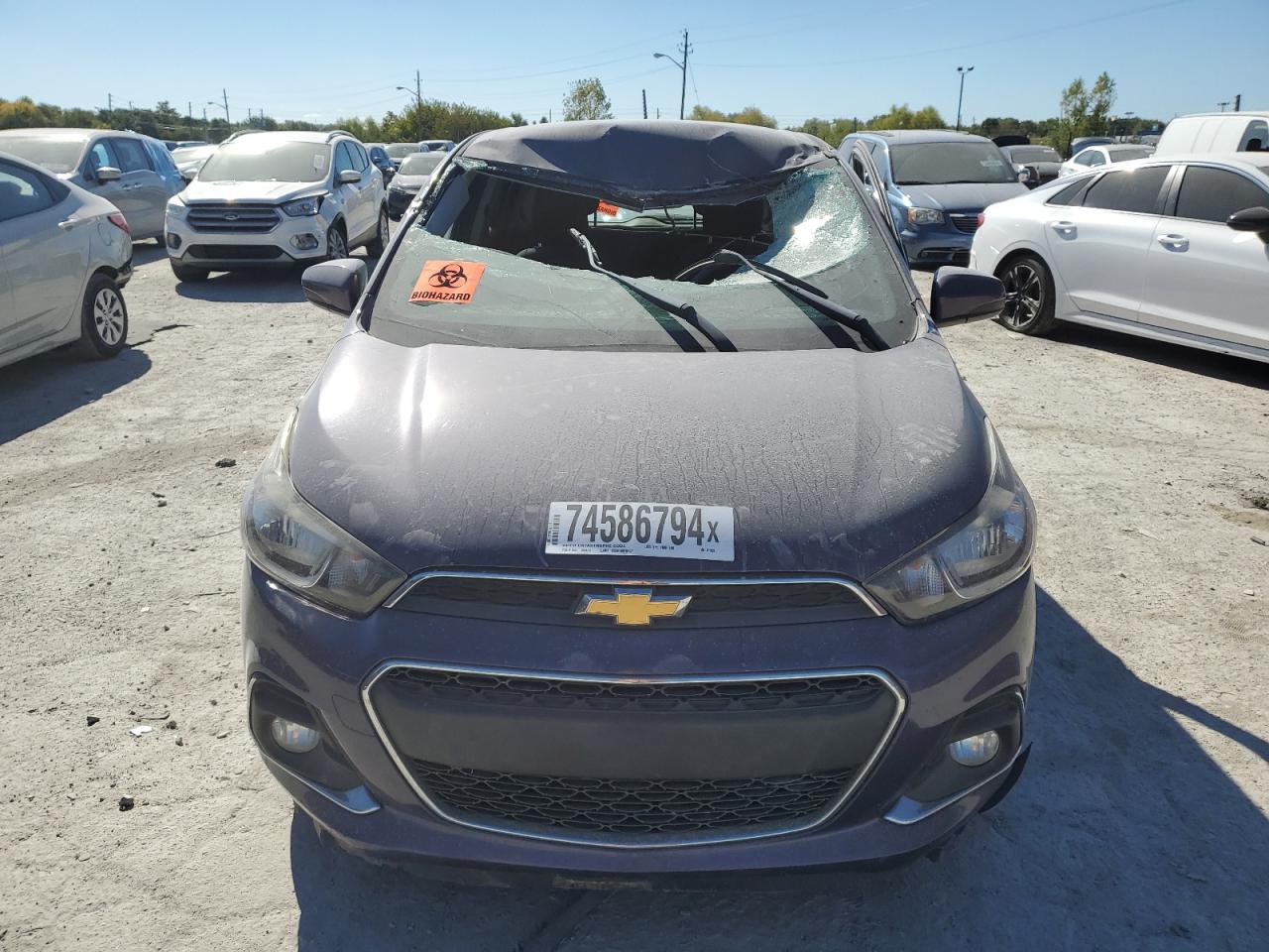 2016 Chevrolet Spark VIN KL8CD6SA1GC616026 Copart auction photo, all over / minor dent/scratches damage thumbnail 5