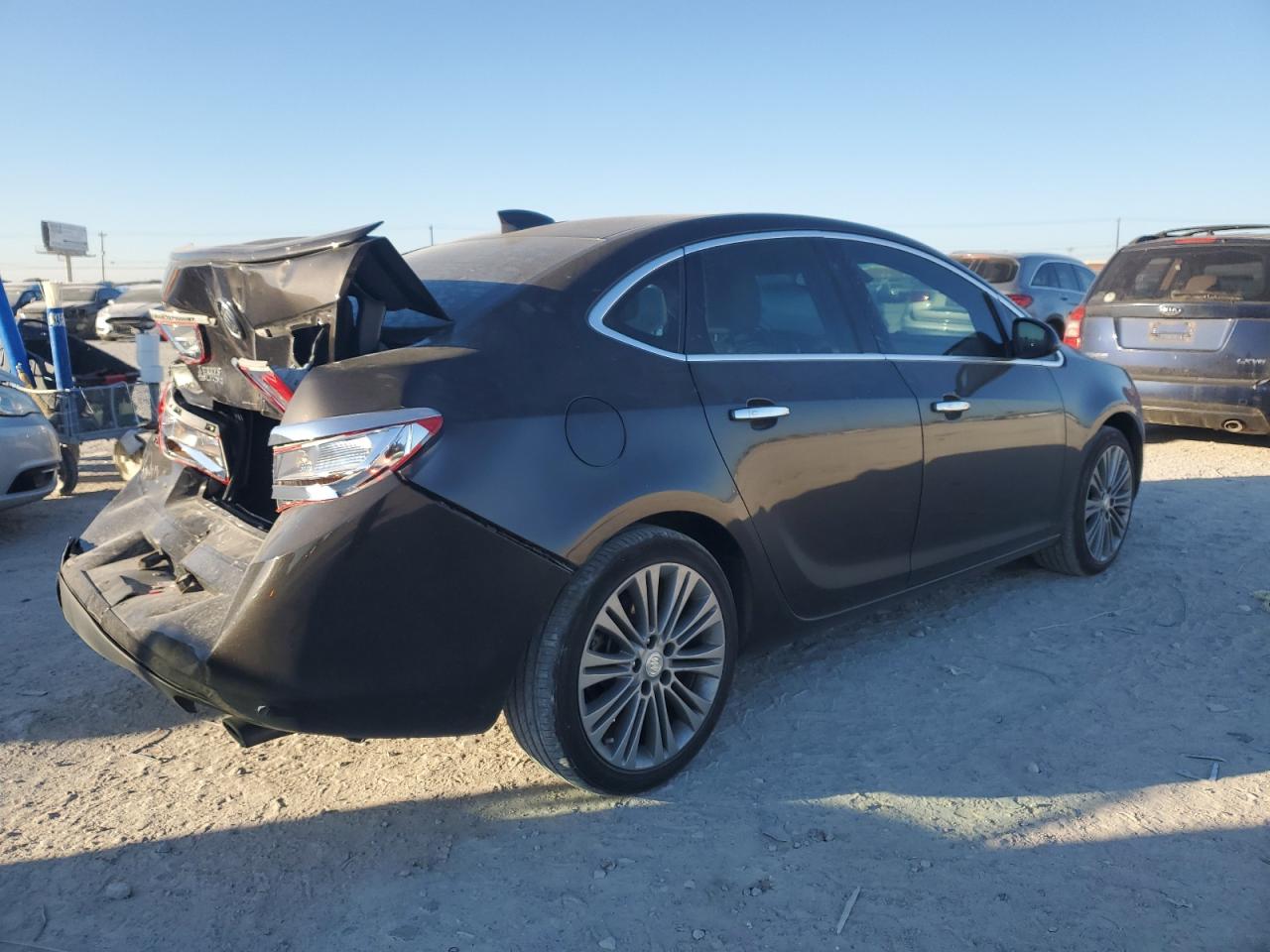 2015 Buick Verano VIN 1G4PT5SV3F4110856 Copart auction photo, rear end damage thumbnail 3