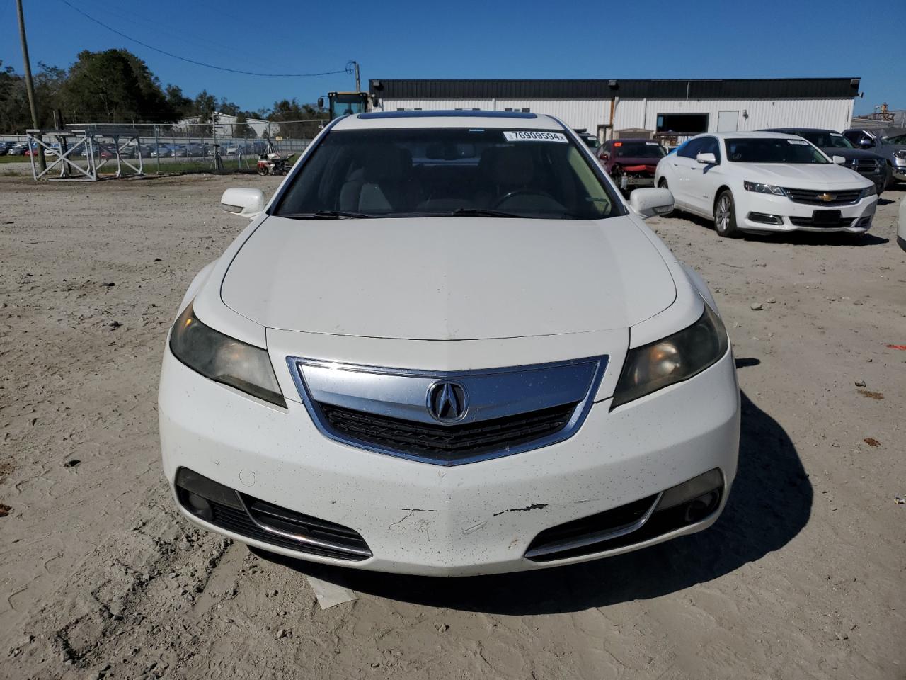 2012 Acura TL VIN 19UUA8F24CA019205 Copart auction photo, all over damage thumbnail 5