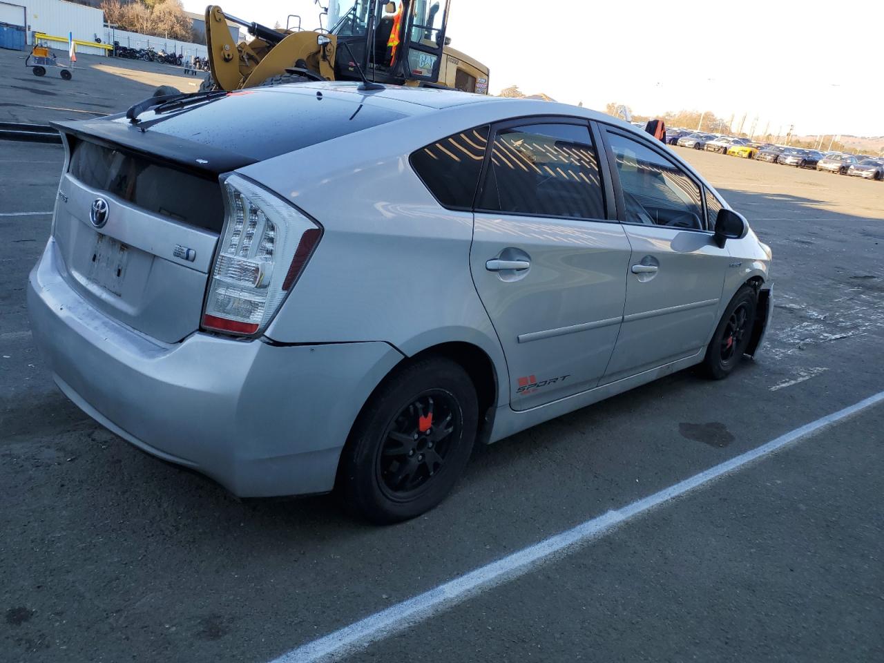 2011 Toyota Prius VIN JTDKN3DU2B0305253 Copart auction photo, burn - engine / front end damage thumbnail 3