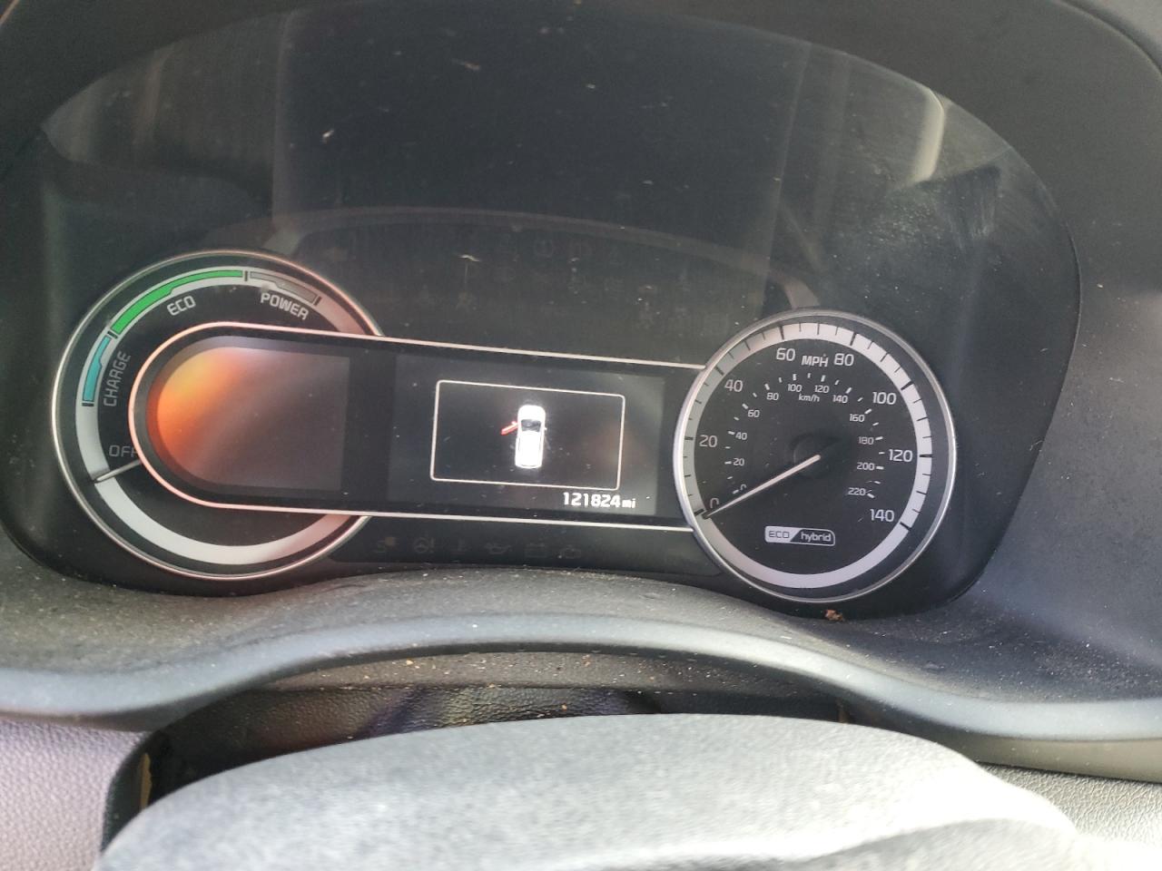 2018 KIA Niro VIN KNDCB3LC6J5206975 Copart auction photo, rear end damage thumbnail 9