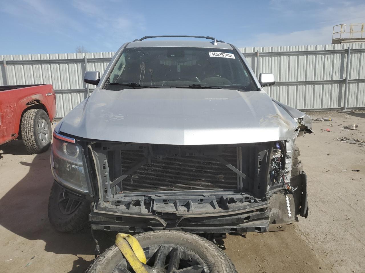 2016 Chevrolet Suburban VIN 1GNSKHKC3GR224675 Copart auction photo, front end / rear end damage thumbnail 5