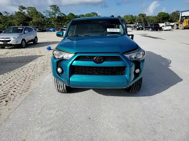 2017 Toyota 4Runner VIN JTEZU5JR1H5155723 Copart auction photo, side / front end damage thumbnail 15