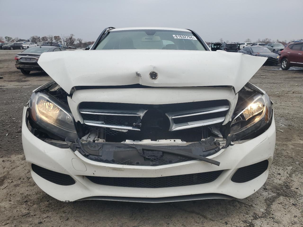 2015 Mercedes-Benz C-klasse VIN 55SWF4JB6FU096399 Copart auction photo, front end / minor dent/scratches damage thumbnail 5