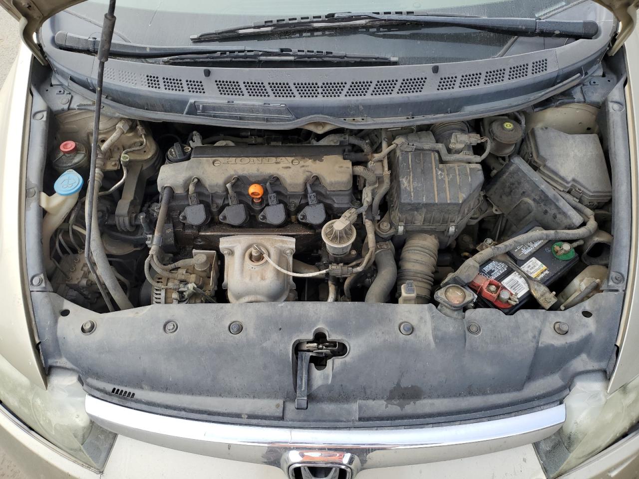 2008 Honda Civic VIN 1HGFA16578L000461 Copart auction photo, rear end damage thumbnail 11