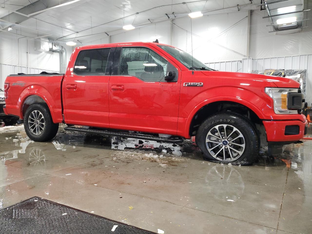 2019 Ford F-150 VIN 1FTEW1EP5KFD45153 Copart auction photo, side damage thumbnail 4
