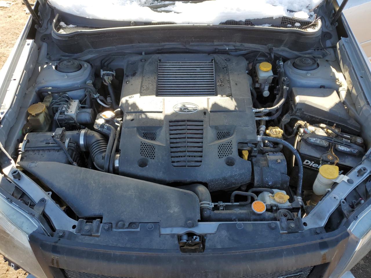 2010 Subaru Forester VIN JF2SH6FC2AH775202 Copart auction photo, front end / undercarriage damage thumbnail 13