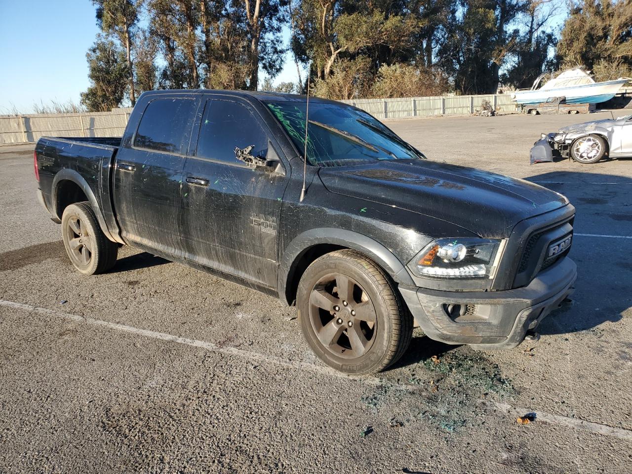2019 RAM 1500 VIN 1C6RR6LG9KS694839 Copart auction photo, undercarriage / all over damage thumbnail 4
