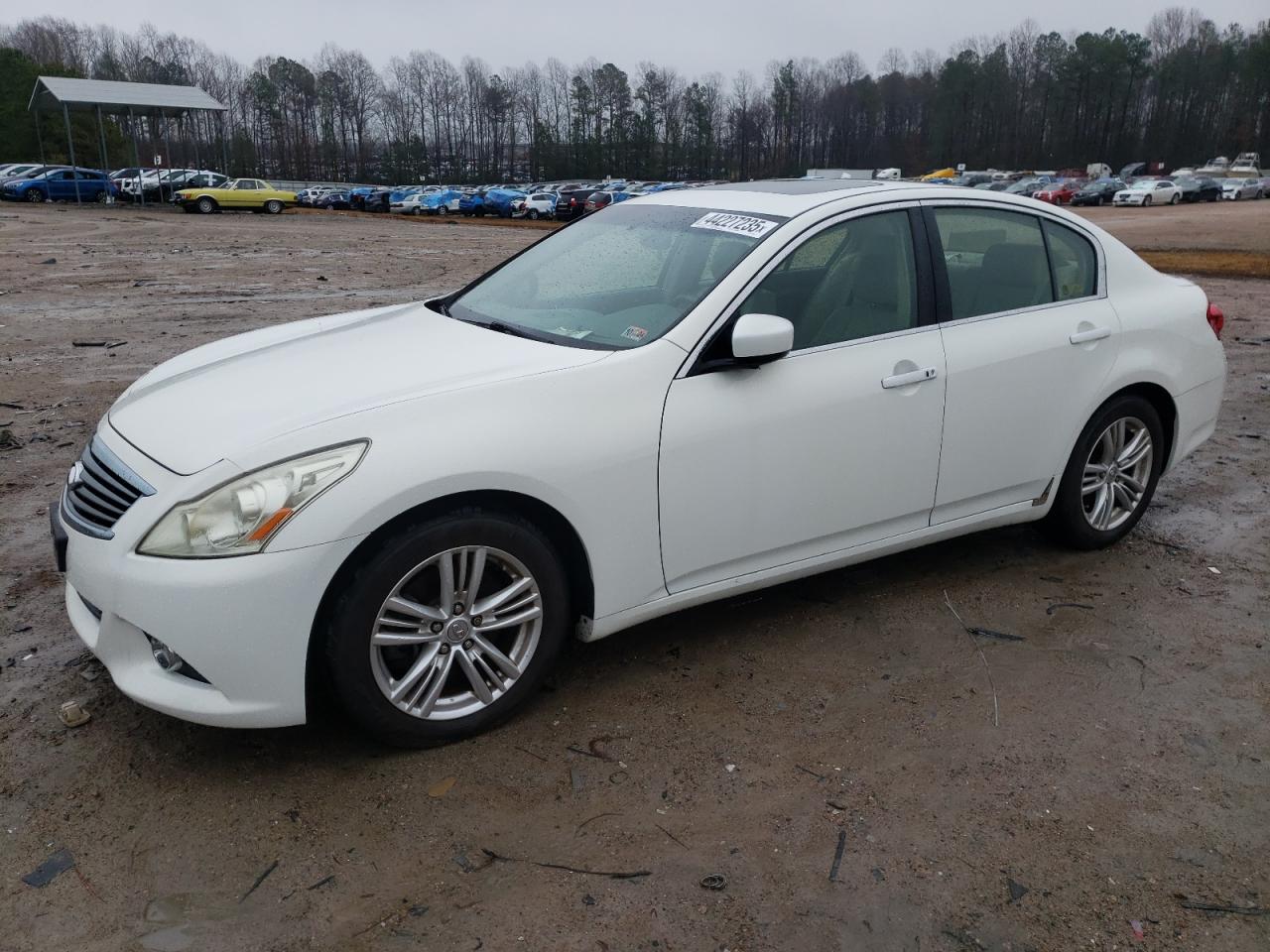 2012 Infiniti G VIN JN1CV6AP4CM623795