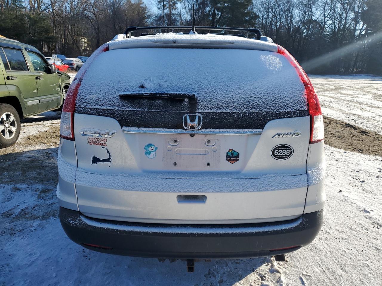 2013 Honda CR-V VIN 2HKRM4H70DH625317 Copart auction photo, front end damage thumbnail 6