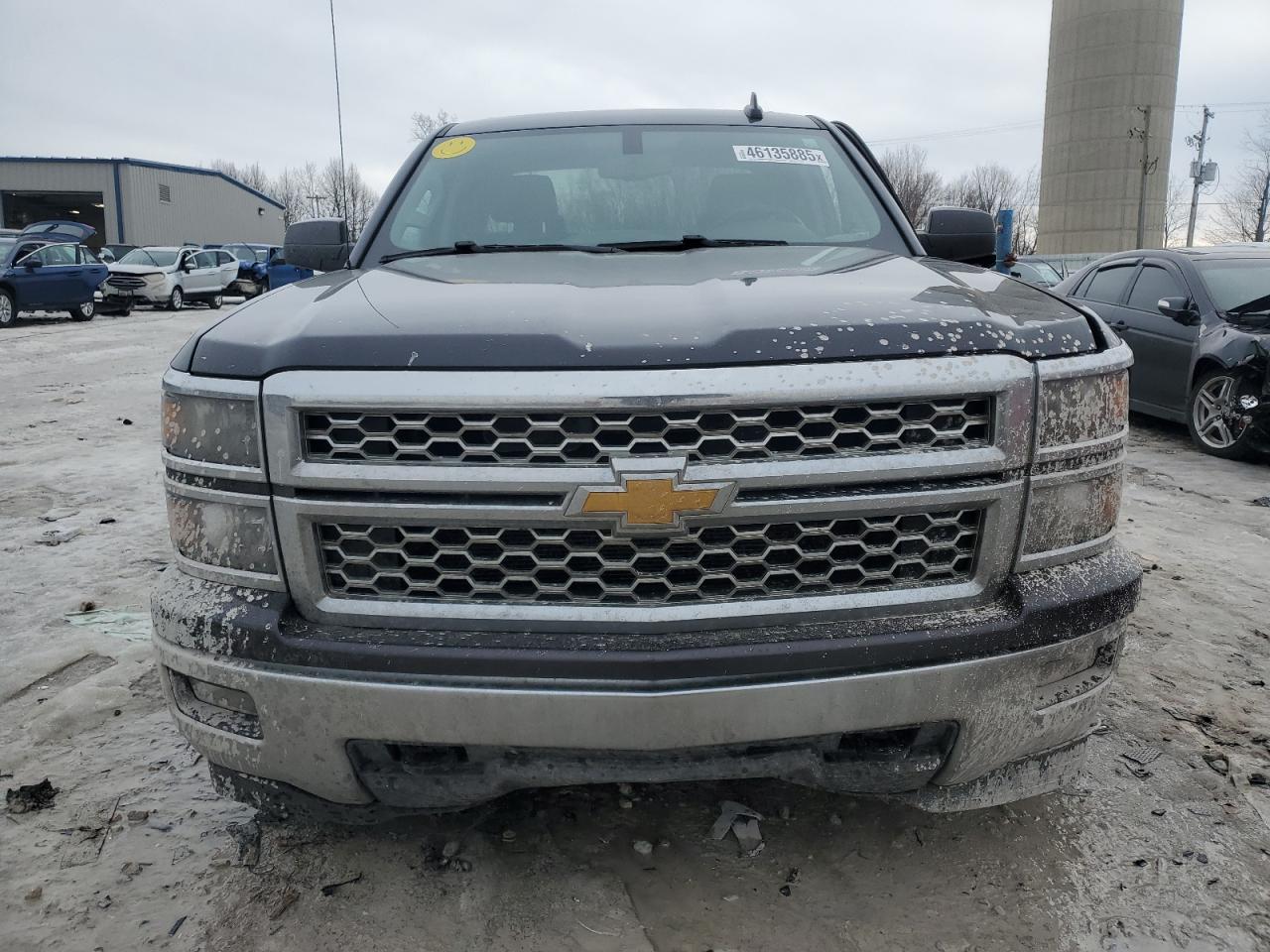 2015 Chevrolet Silverado VIN 1GCVKREHXFZ198772 Copart auction photo, front end damage thumbnail 5