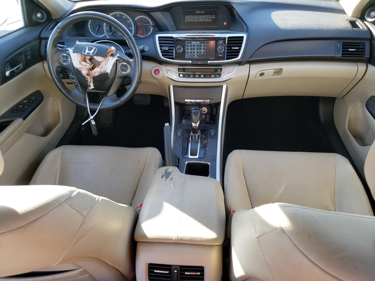 2014 Honda Accord VIN 1HGCR2F81EA023270 Copart auction photo, rear end / front end damage thumbnail 8