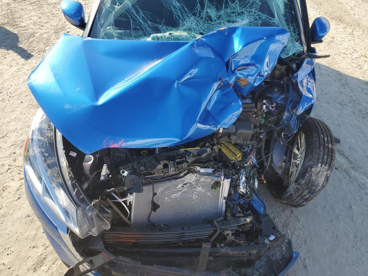 2024 Nissan Kicks VIN 3N1CP5CV9RL549258 Copart auction photo, front end / side damage thumbnail 12