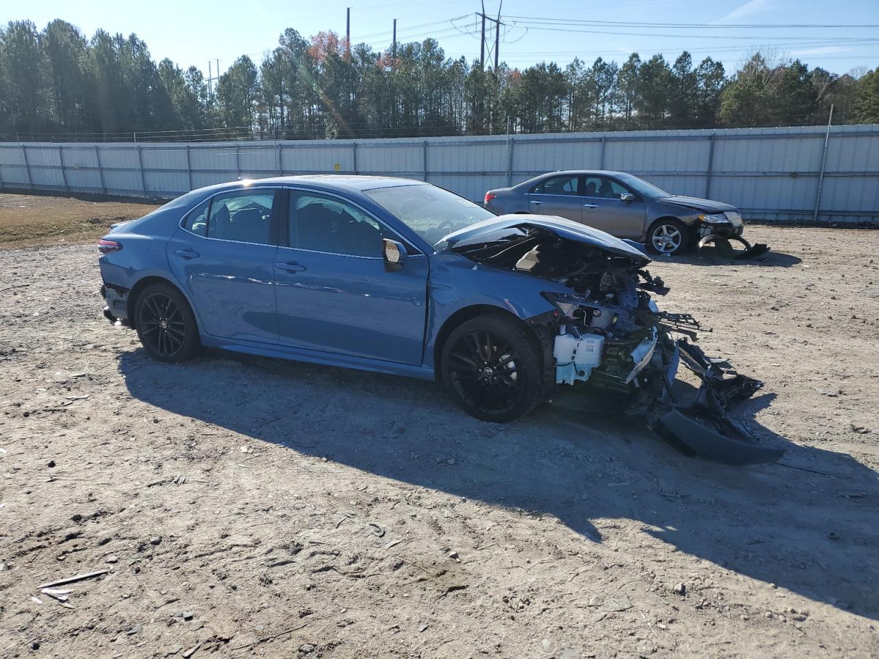 2024 Toyota Camry VIN 4T1K31AK9RU069325 Copart auction photo, front end / rear end damage thumbnail 4