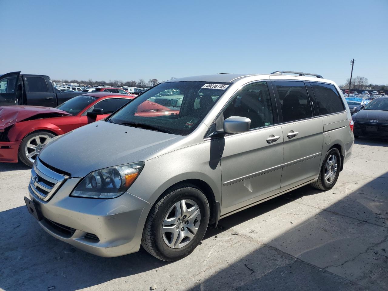 2007 Honda Odyssey VIN 5FNRL38497B451849