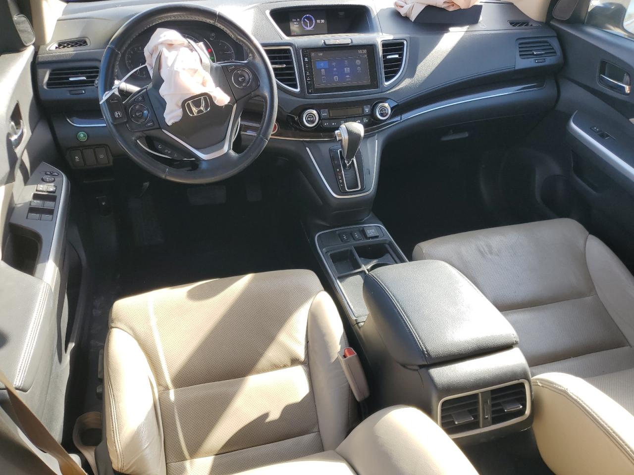 2015 Honda CR-V VIN 2HKRM3H76FH559174 Copart auction photo, front end / side damage thumbnail 8