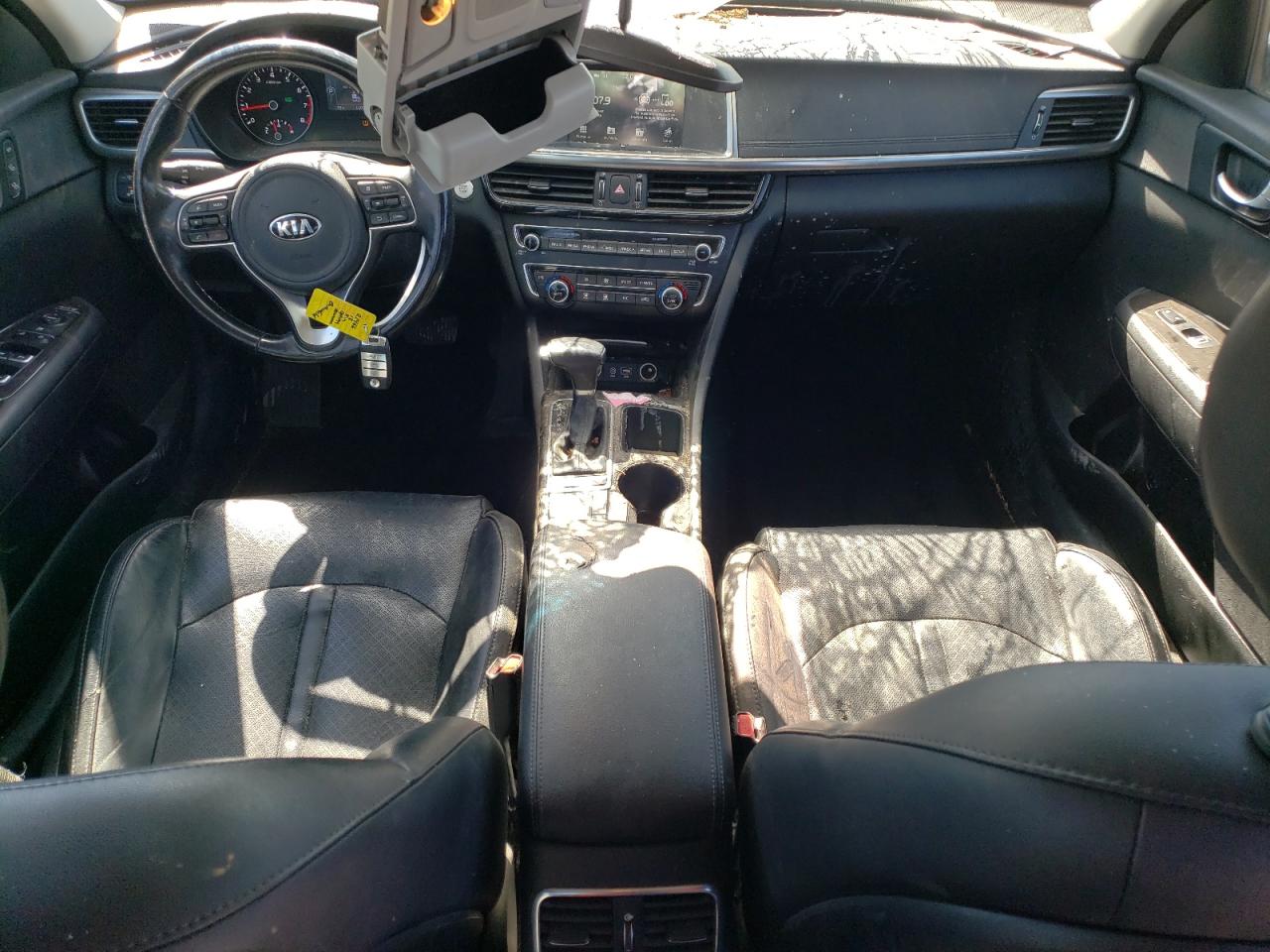 2018 KIA Optima VIN 5XXGU4L35JG216300 Copart auction photo, hail / top/roof damage thumbnail 8