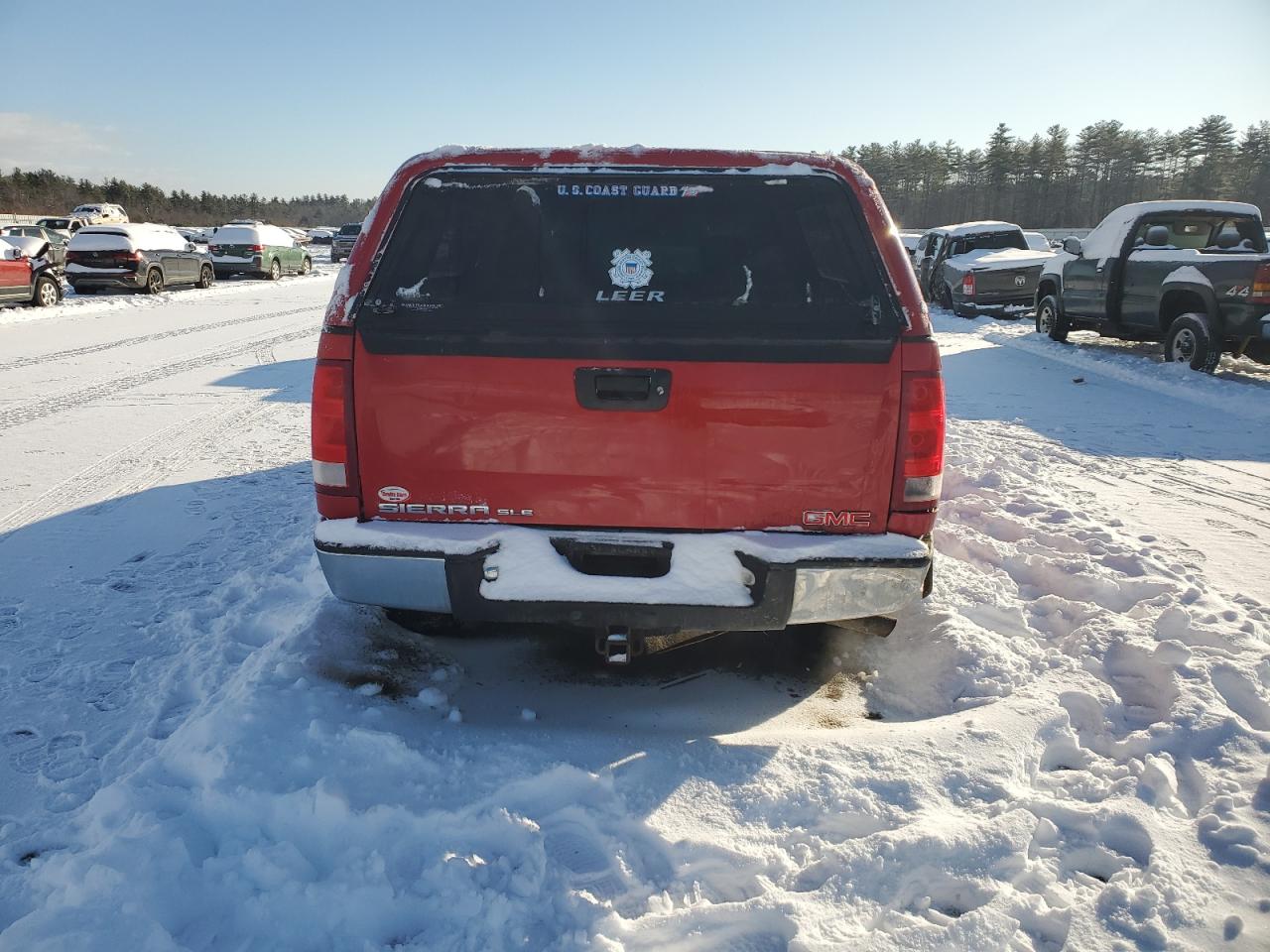 2013 GMC Sierra VIN 1GTR2VE7XDZ209686 Copart auction photo, front end damage thumbnail 6