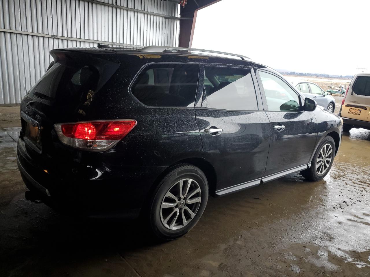2015 Nissan Pathfinder VIN 5N1AR2MN8FC629794 Copart auction photo, side damage thumbnail 3