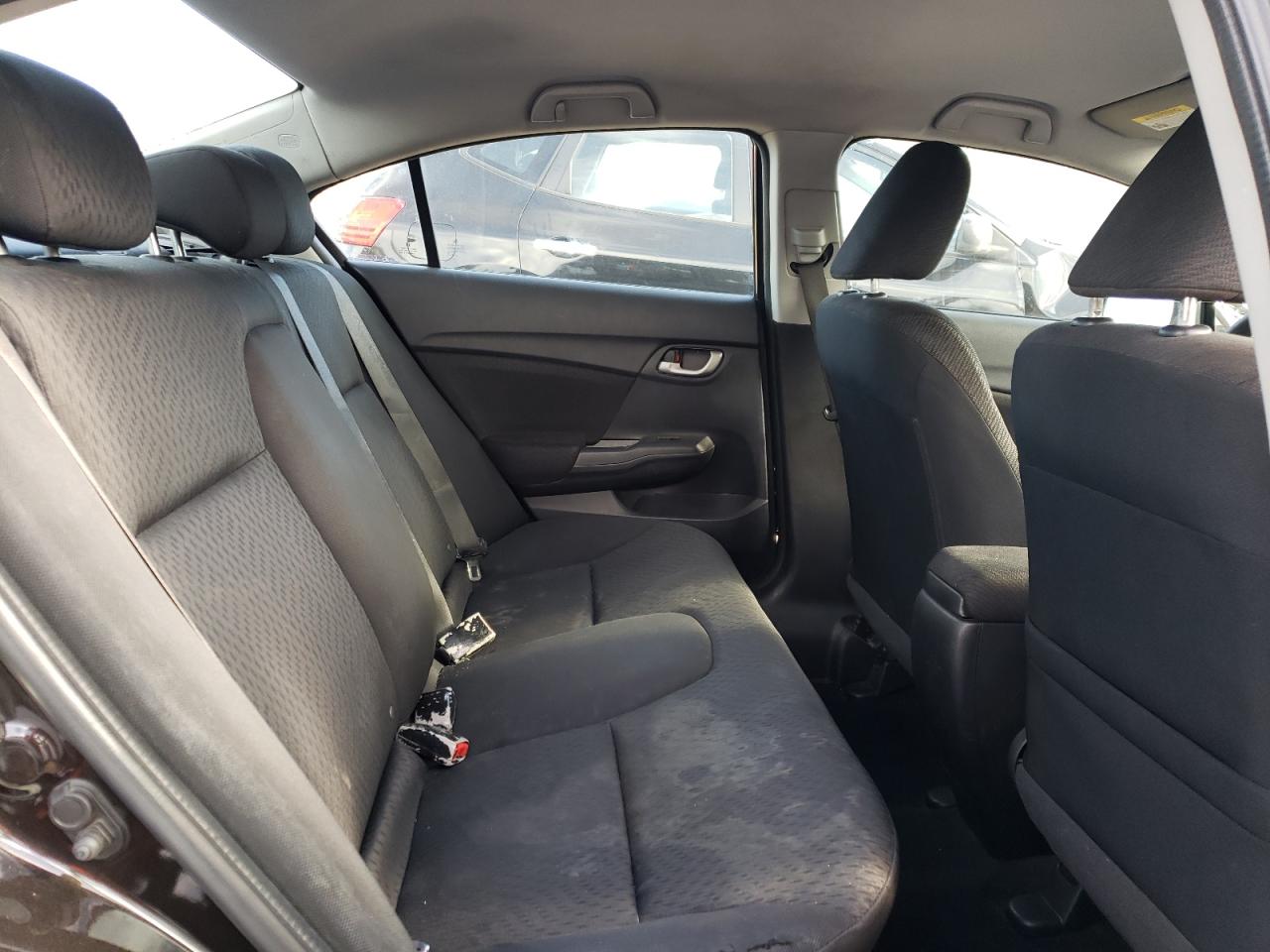 2013 Honda Civic VIN 2HGFB2F69DH550246 Copart auction photo, side / front end damage thumbnail 10