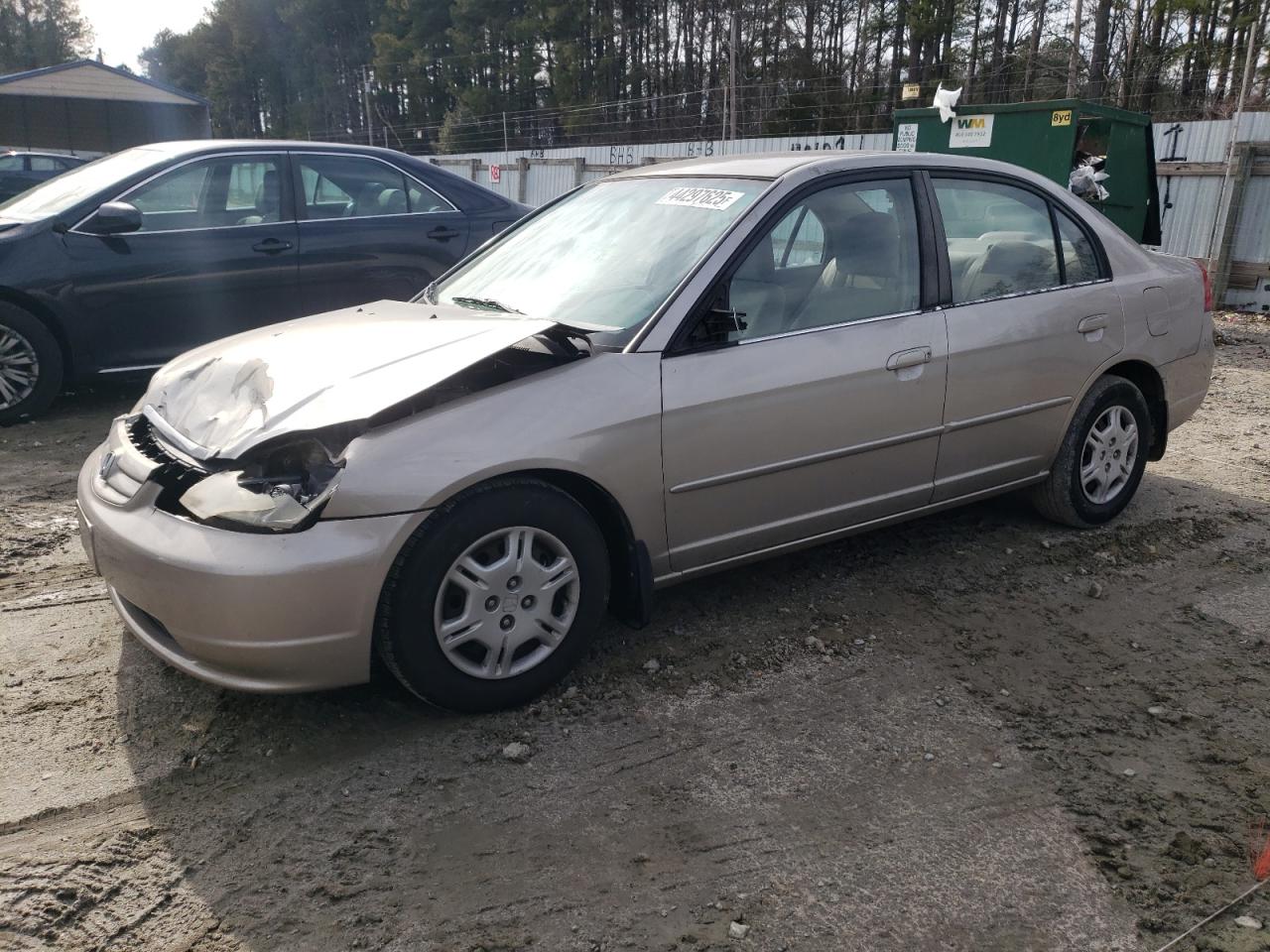 2002 Honda Civic VIN 1HGES15572L028438
