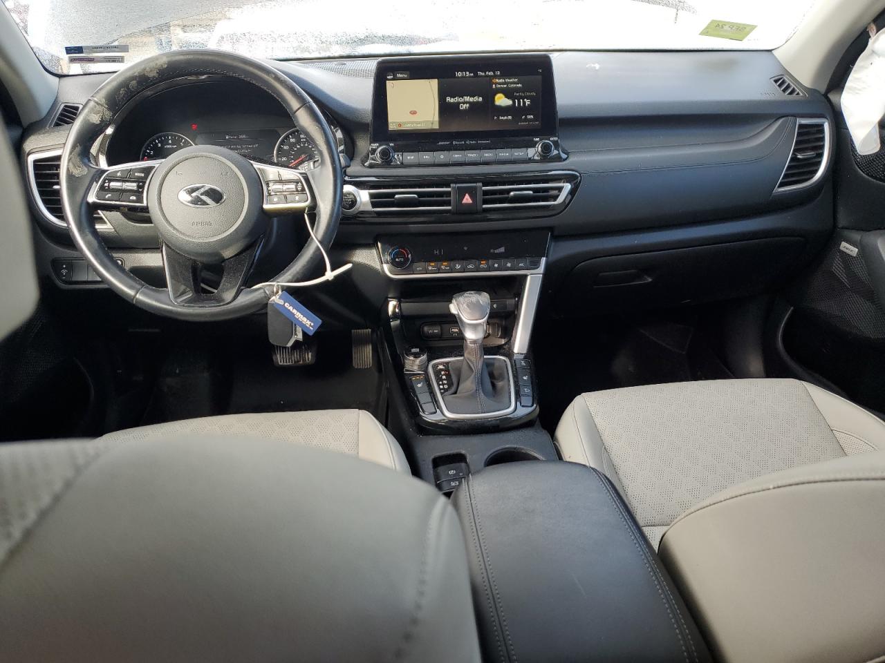 2021 KIA Seltos VIN KNDETCA24M7089955 Copart auction photo, side damage thumbnail 8