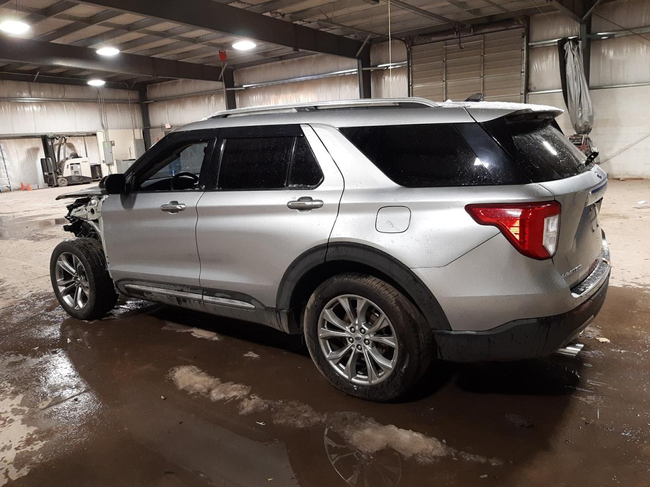 2021 Ford Explorer VIN 1FMSK8FH9MGB05515 Copart auction photo, front end damage thumbnail 2