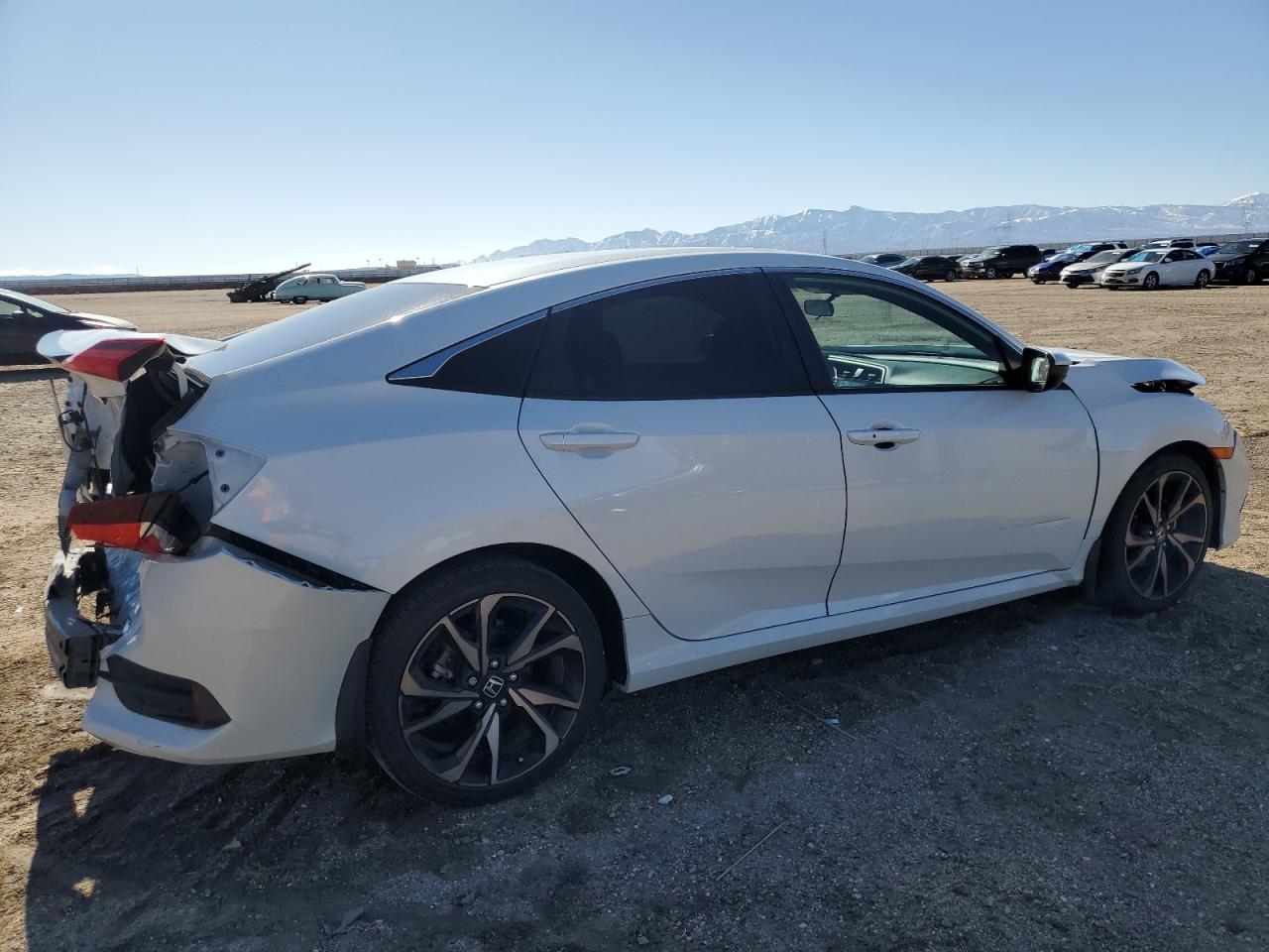 2021 Honda Civic VIN 2HGFC2F86MH515601 Copart auction photo, all over damage thumbnail 3