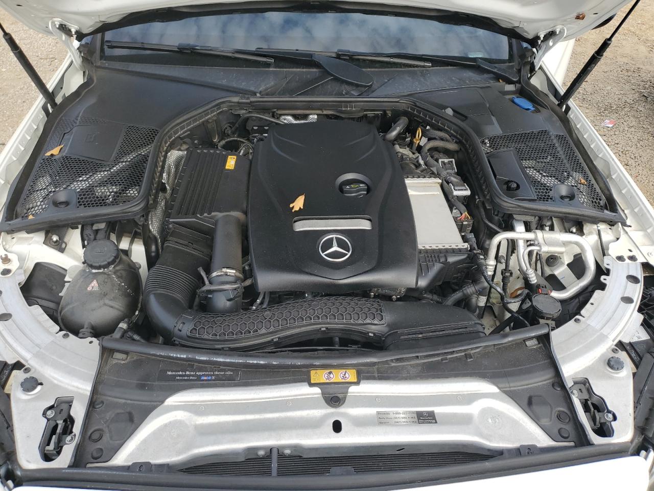 2018 Mercedes-Benz C-klasse VIN 55SWF4JB6JU260145 Copart auction photo, rear end / minor dent/scratches damage thumbnail 11