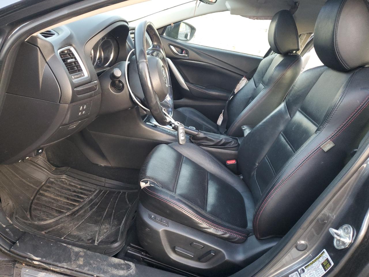 2014 Mazda 6 VIN JM1GJ1W57E1110288 Copart auction photo, rear end damage thumbnail 7