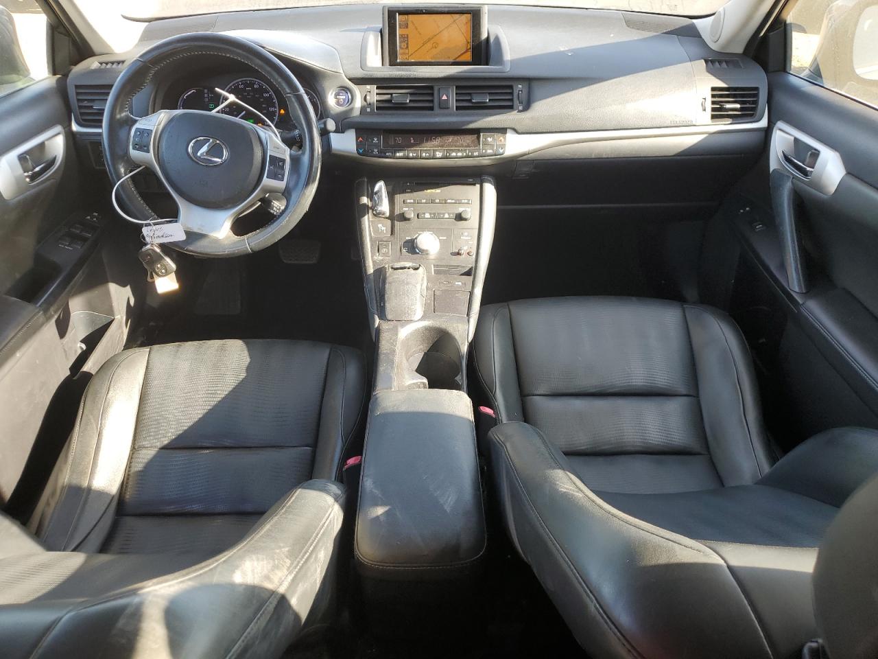 2012 Lexus CT VIN JTHKD5BH1C2104677 Copart auction photo, all over damage thumbnail 8