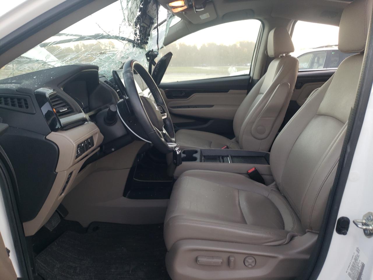 2021 Honda Odyssey VIN 5FNRL6H86MB027013 Copart auction photo, all over damage thumbnail 7