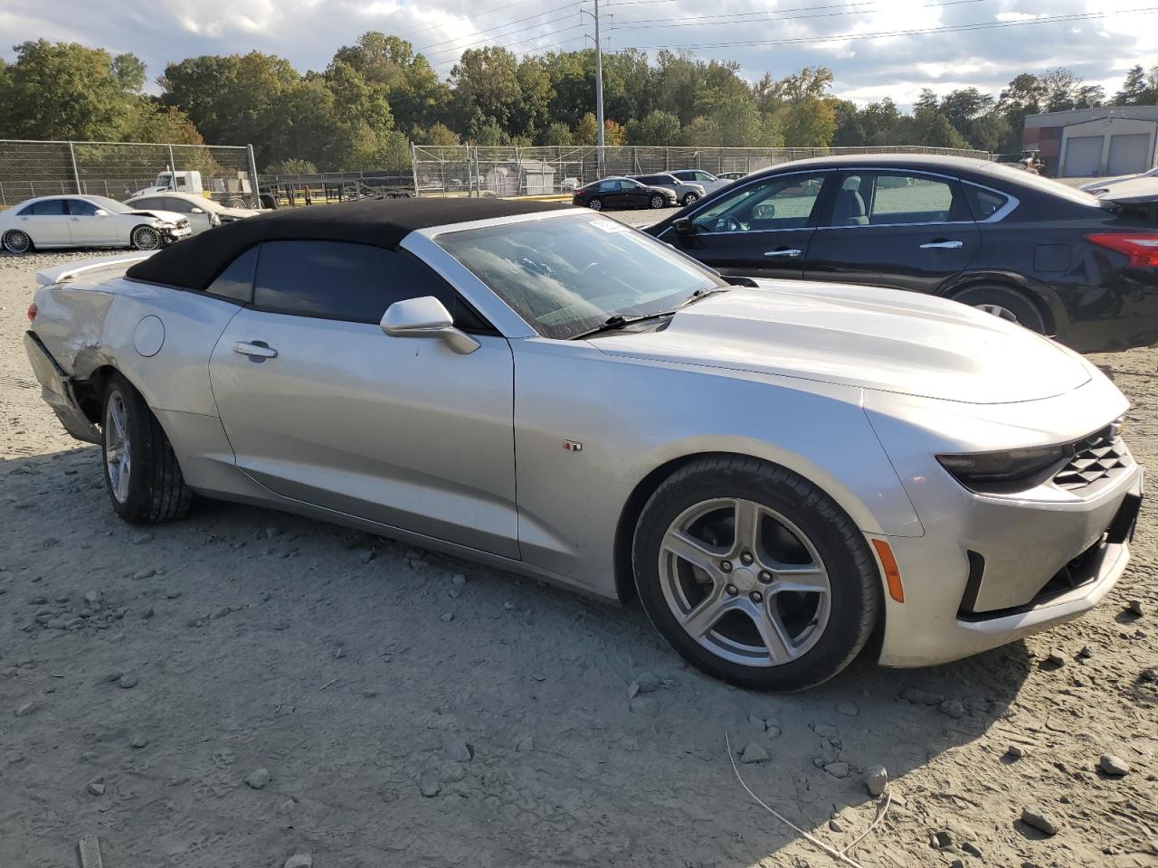 2019 Chevrolet Camaro VIN 1G1FB3DX4K0112857 Copart auction photo, rear end damage thumbnail 4