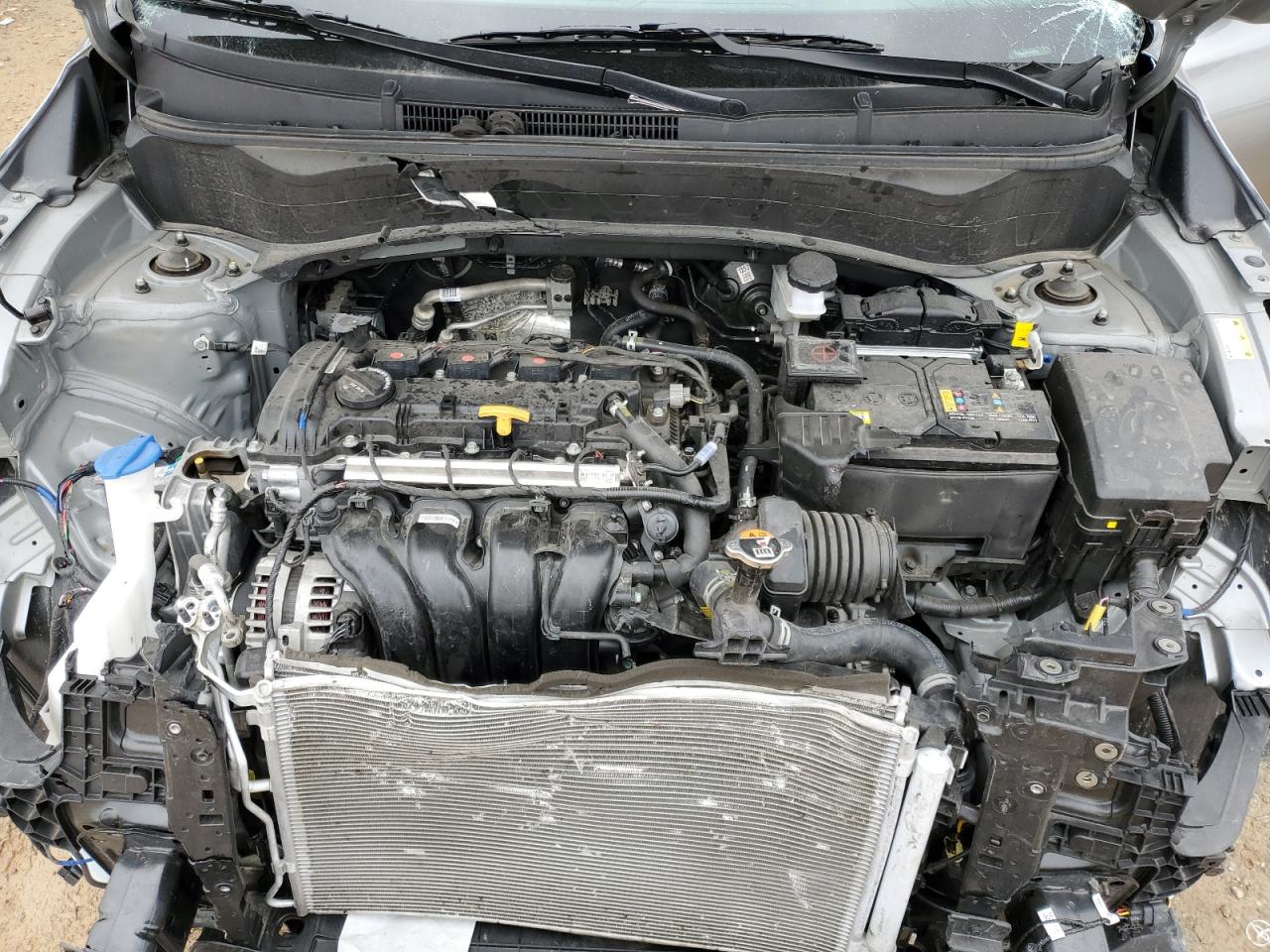 2024 KIA Seltos VIN KNDER2AA0R7621712 Copart auction photo, front end damage thumbnail 12