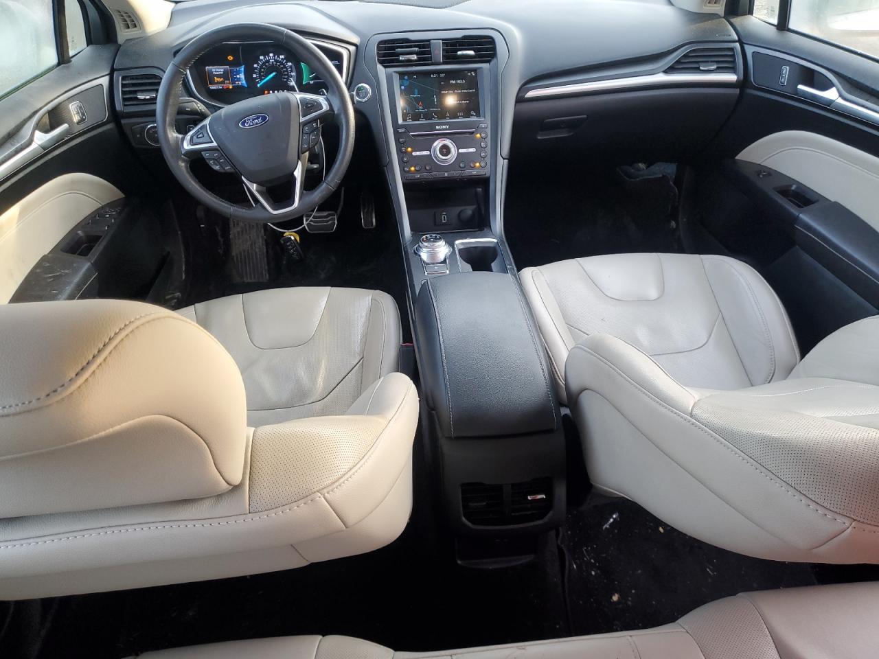 2017 Ford Fusion VIN 3FA6P0K92HR251976 Copart auction photo, rear end / front end damage thumbnail 8